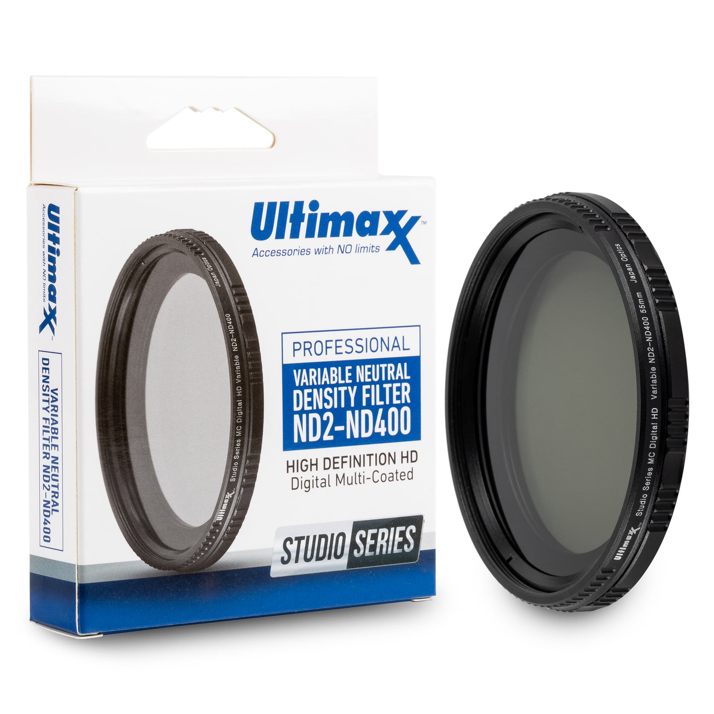 ULTIMAXX 77mm VARIABLE NEUTRAL DENSITY FILTER ND2-ND400